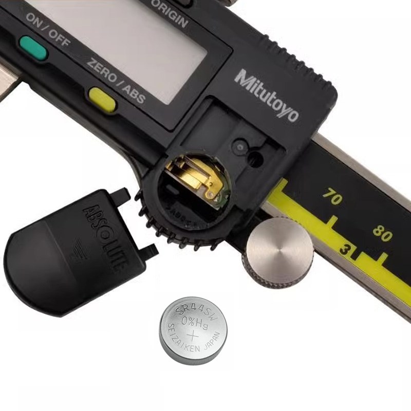 三丰氧化银纽扣电池1.55V无汞SR44SW电子数显卡尺T配件938882