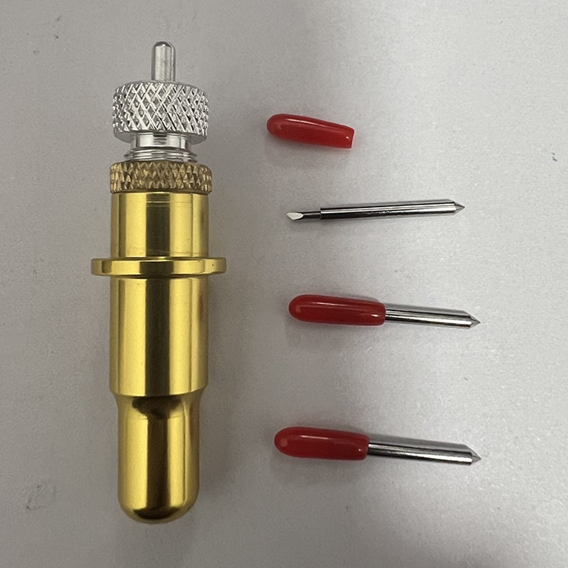 汽车隐形车衣切割刀 Rloand裁膜机刀座 影刻模切机车X膜雕刻刀头