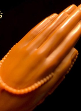 核雕单籽单颗佛手吊坠挂件男x柳叶核雕刻橄榄核手串配饰文玩手把