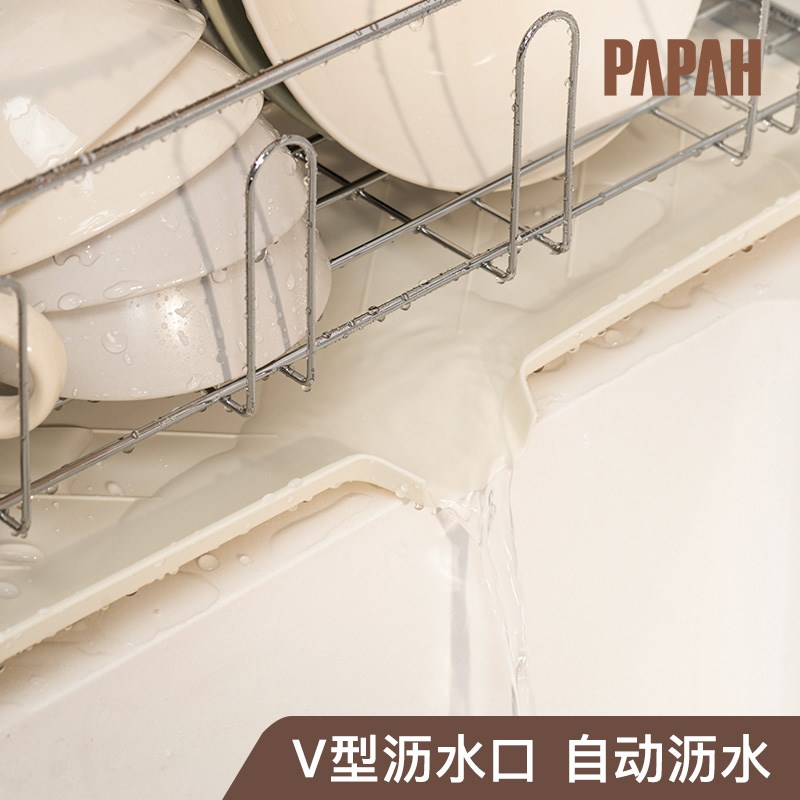 碗筷沥水架窄款碗碟架台s面小尺寸碗架置物架家用厨房碗盘收纳架