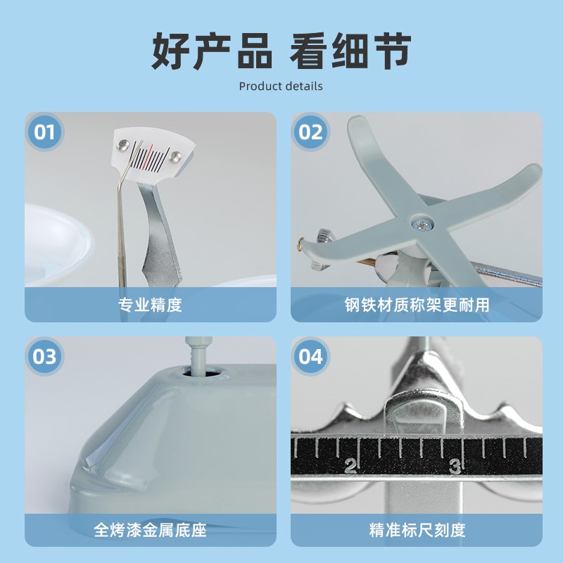 天平称天平c秤教具小学初中物理高精度学生小学初中家用工业托盘