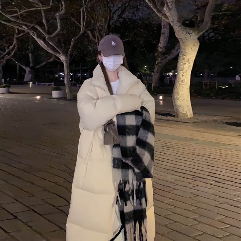 女神保命长款立领羽绒棉服女冬2025年新款韩版宽松加厚情侣面包服,女装/女士精品,大码棉服,淘宝优惠券,粉丝福利购,淘宝优惠卷