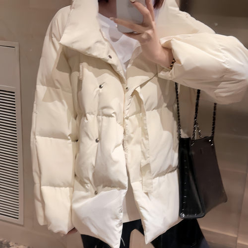 晶煊韩国高级感立领羽绒棉衣棉服