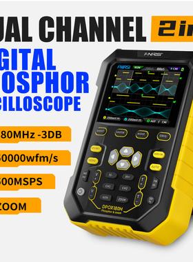 FNIRSI DPOX180H Dual Channel Digital Oscilloscope 180MHz-3DB