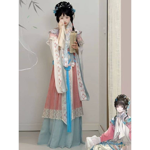 演绎红楼梦古风神仙刺绣云肩