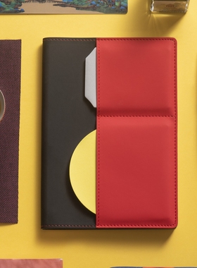 故宫文具日出印象创意便签记事本笔记本 国风文创极简撞色时尚便携通用手账本礼品生日礼物包邮猫超