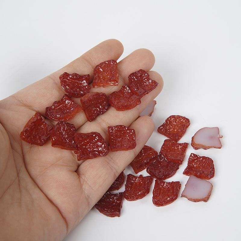 仿真迷你烟熏肉块模型做食玩手工食材微缩食玩迷你仿真肉