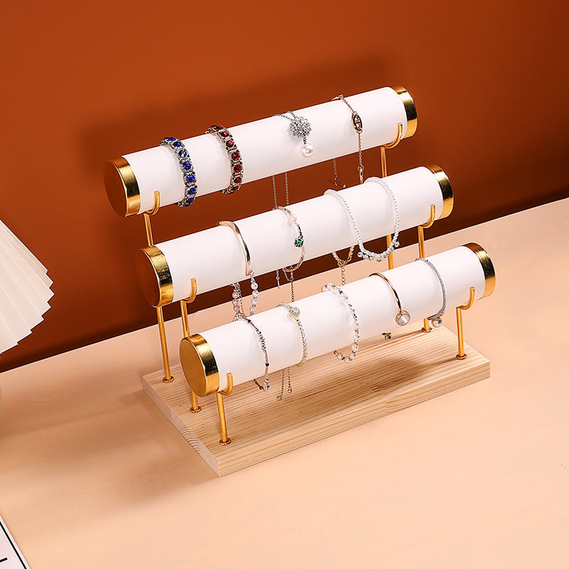 金色多层手镯架手串手链展示架