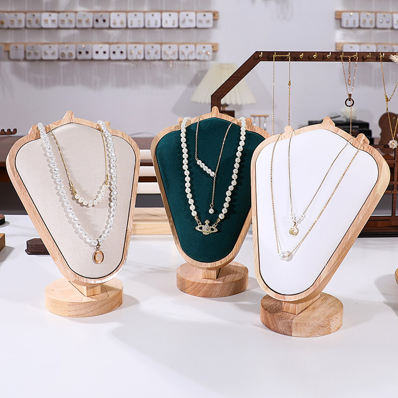 创意颈模展示架轻松打造氛围感