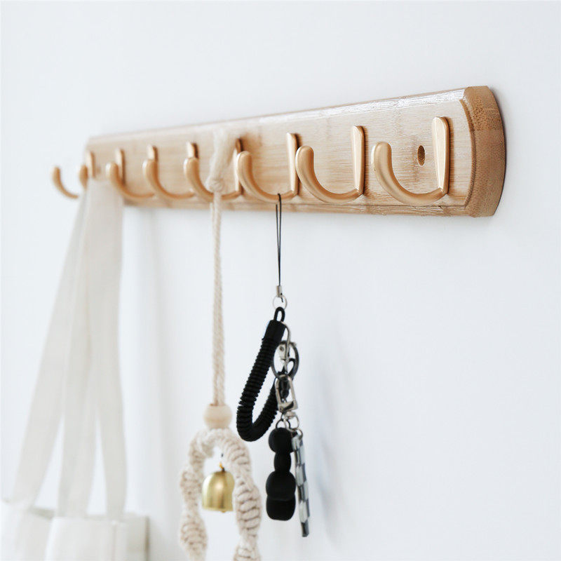 北欧挂衣钩入户门排钩挂衣架衣帽钩衣服衣柜壁挂免打孔轻奢酒店钩,收纳整理,挂钩/粘钩,淘宝优惠券,粉丝福利购,淘宝优惠卷