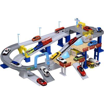 tomy多美卡汽车大楼儿童