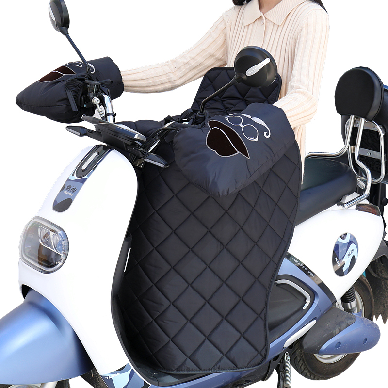 电动车挡风被保暖加厚冬季分体