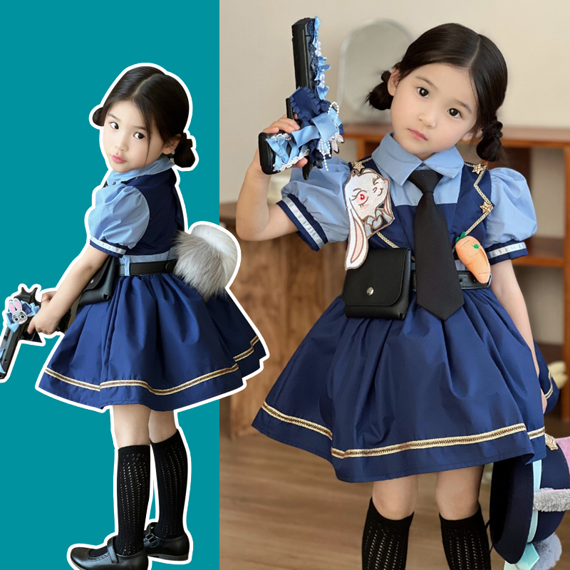 女童公主裙洋气夏季新款JK