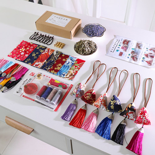 学校手工课香包香囊diy材料包儿童香包DIY材料包手工制作简单缝纫
