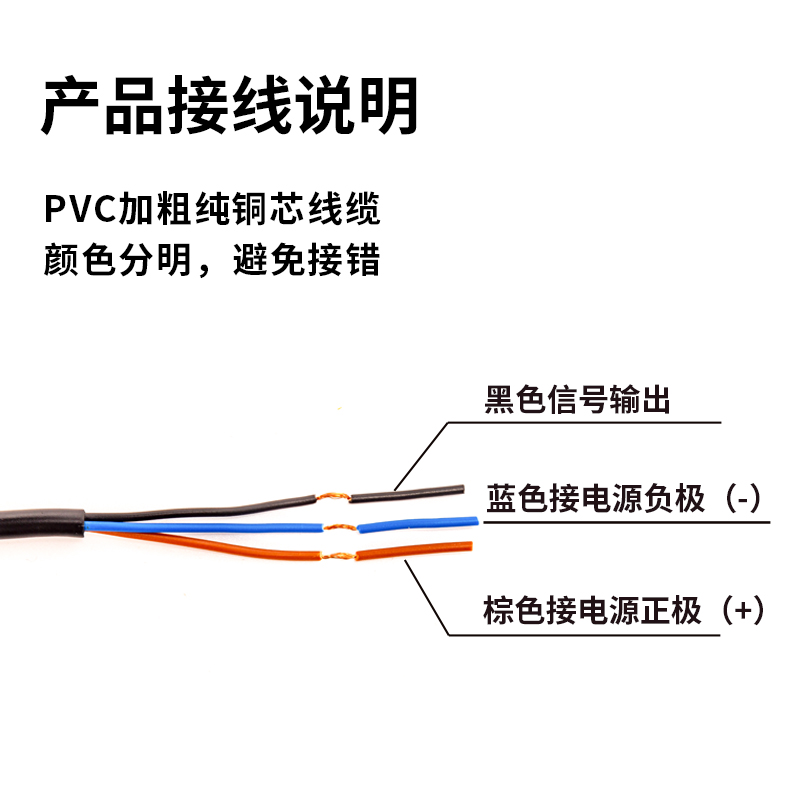 PNE2E开P18三线常闭接近开关24V常金属感应开关线M传感器二NPN