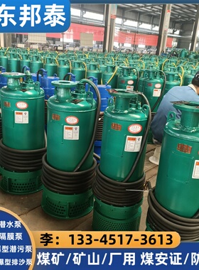 矿用隔爆型潜水排沙电泵BQS500-35-90KW6601140V防爆潜水泵90千瓦