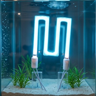 空气净化 U型紫外线消毒灯 工业水处理 300W UVC清洗灯管 100W