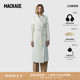 女士 MACKAGE MAI经典 长款 显瘦羊毛毛呢大衣外套 修身 明星同款