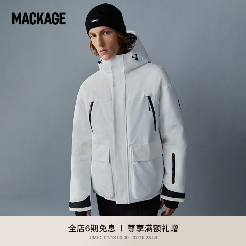 Frost工装风羽绒滑雪夹克外套
