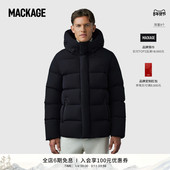 MACKAGE男士 GRAYDON保暖直筒羽绒服夹克外套上衣
