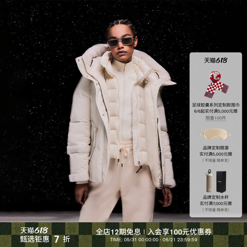 MACKAGE女士 CYRAH 拼接加厚保暖防寒经典时尚修身羽绒服外套上衣