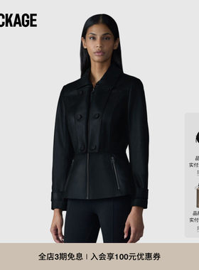 MACKAGE女士 BARBARA 修身经典休闲夹克皮衣外套上衣