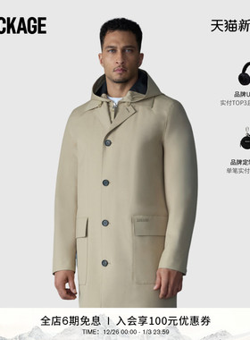 MACKAGE男士 MATHIAS三合一可拆卸大衣休闲外套上衣