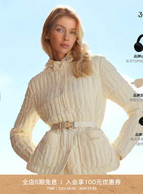 【早春新品】MACKAGE女士 RAJA户外连帽收腰修身轻薄羽绒夹克外套