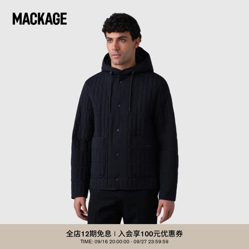 复古羽绒服Mackage保暖
