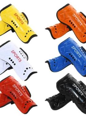 2Pc Soccer Protective Socks Shin Guard Leg Knee Support Pads