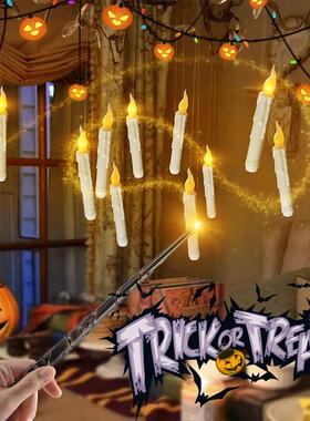 Magic Stick Candles Light UP Halloween LED Flameless Floatin