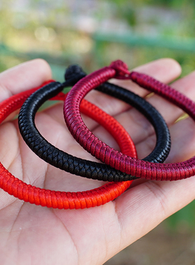 本命年金刚结编织红绳手链