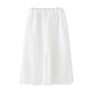 儿童汉服裤子男童古装白色中裤中国风小男孩春夏季打底裤八九分裤