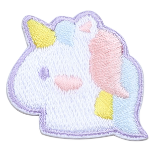 可爱自粘布贴羽绒服补丁贴无痕小号围巾衣服刺绣装饰贴破洞修补贴