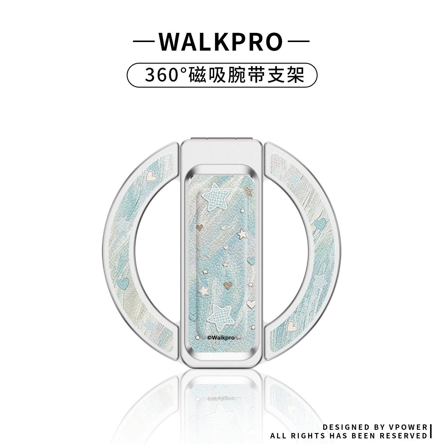 高级感手机壳支架背贴女Magsafe新款强力吸附磁吸指环扣支撑架创意超薄桌面追剧腕带二合一防摔手机架可旋转