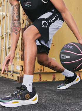 准者官方奥莱店 篮球针织短裤男跑步运动街头时尚潮流美式五分裤