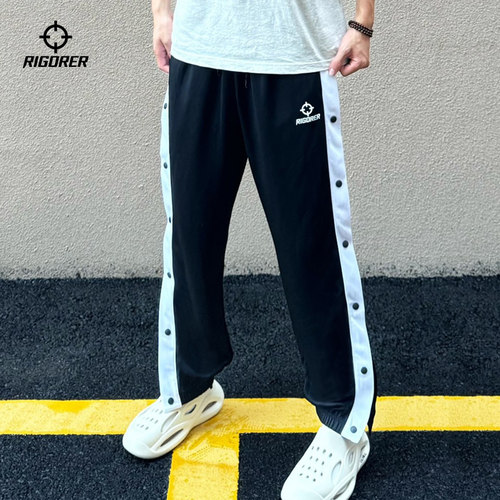 里夫斯同款|全开扣准者排扣裤