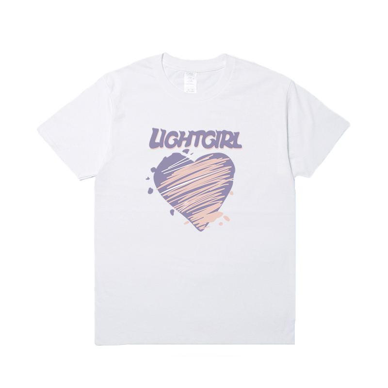 darlee情侣装夏季装潮牌短袖2022新款高级网红ins超火情侣t恤炸街