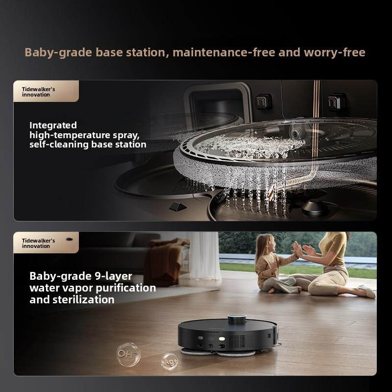 梦想X50Pro增强版扫地机器人双机械手彷智能扫地拖地一体机全自动