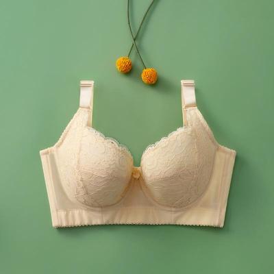 无海绵薄款有钢圈文胸矫正外扩上托防下垂调整型收副乳聚拢内衣女