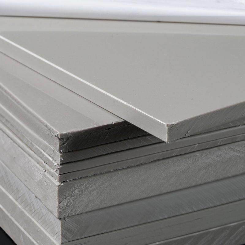 灰色PP塑料板防水防晒耐磨猪栏板水箱烧焊龟箱垫板材硬塑料桌面板