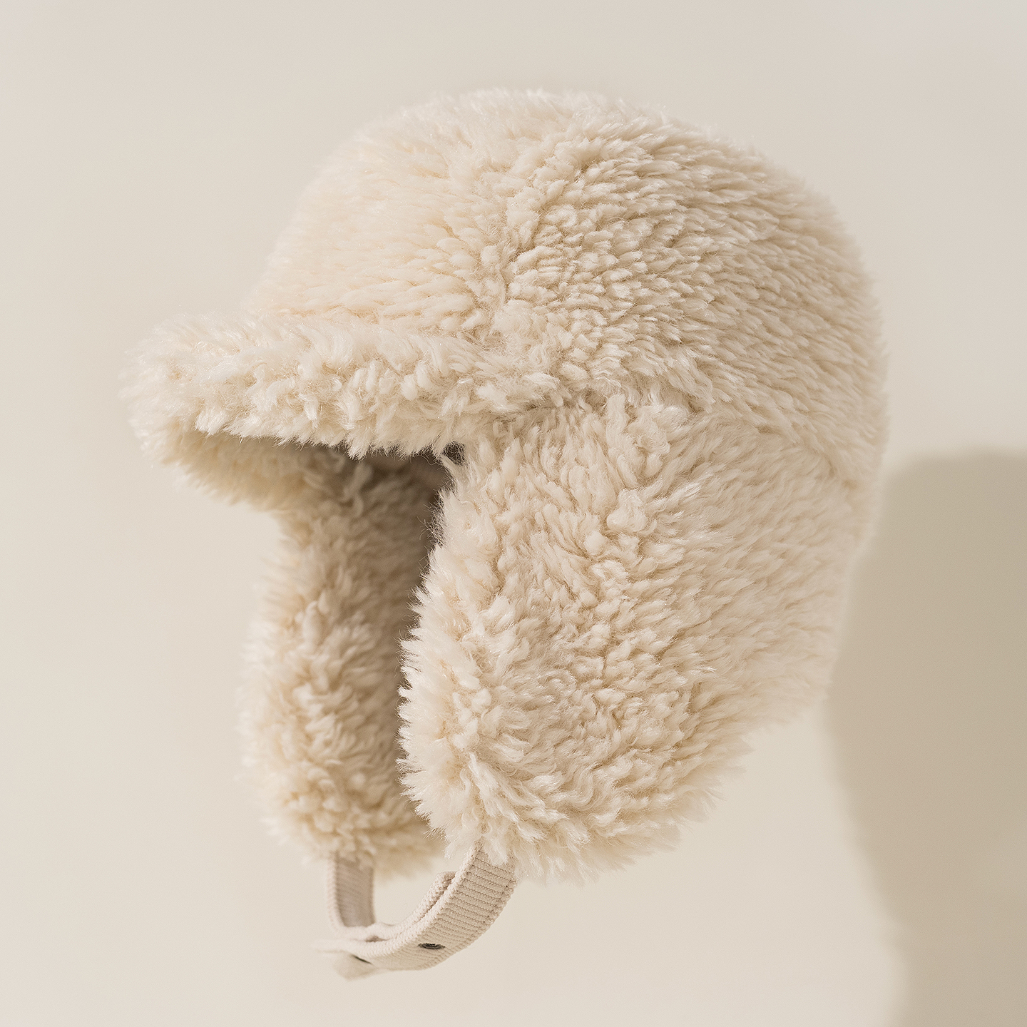 实体店热卖帽子女长朵绒护耳帽