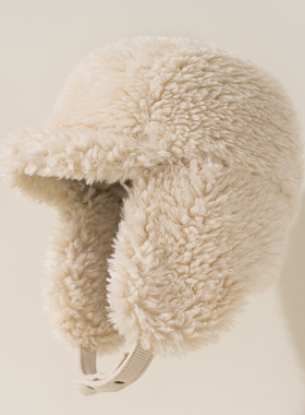 实体店热卖帽子女长朵绒护耳帽冬季保暖加厚雷锋帽防寒毛绒东北帽