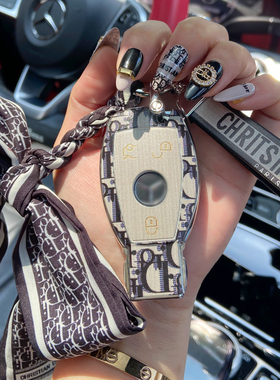 适用于奔驰E级S级C200L包A180壳GLA200扣GLC260GLk300CLA车钥匙套