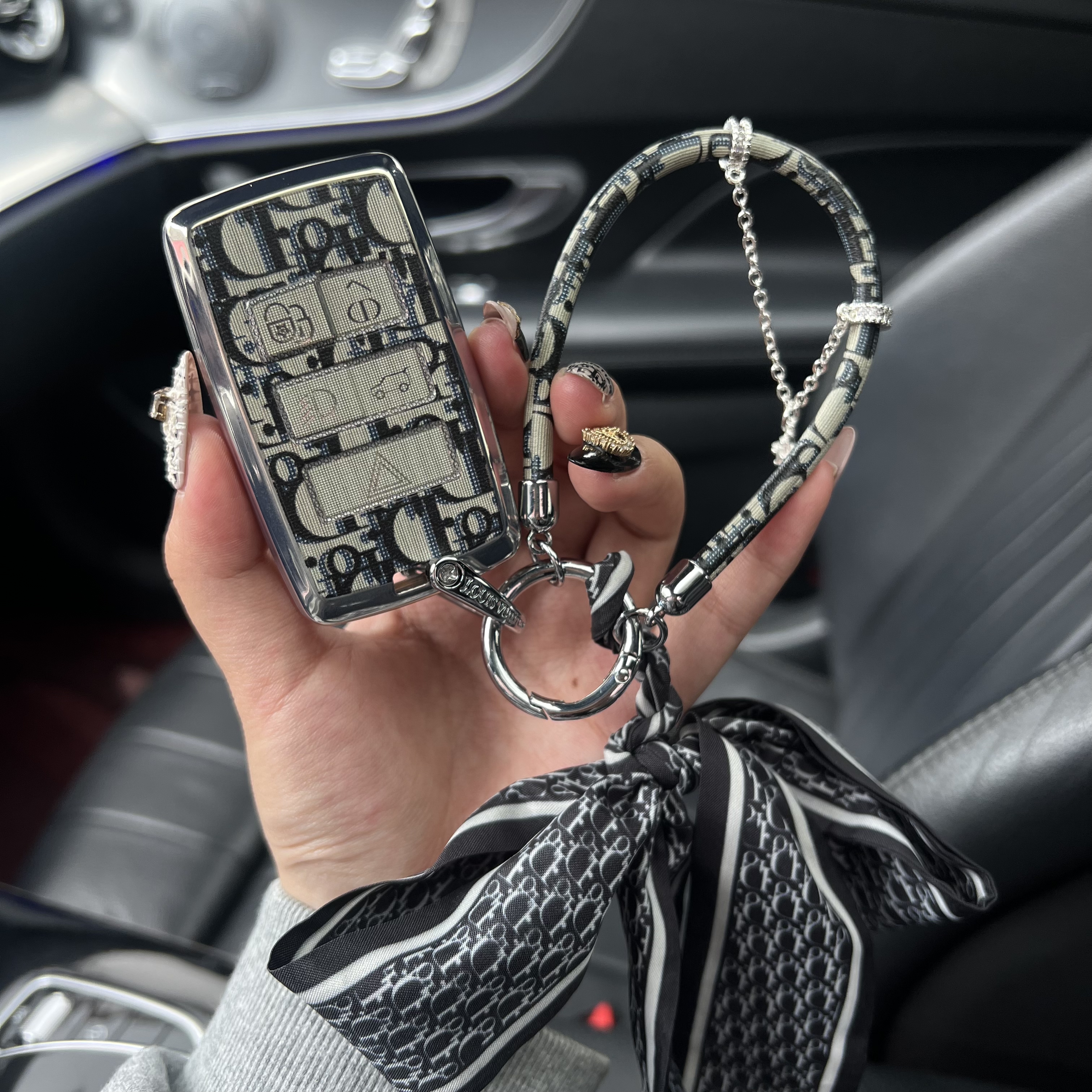 路虎捷豹车钥匙套极光L揽胜