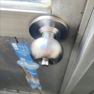 房门锁圆形纯铜芯锁具卧室不锈钢球形老式卫生间球锁球型锁室内