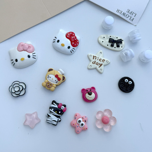 辅料登山包改造 鞋带调节配件卡通配饰弹簧扣 松紧绳扣固定扣锁扣