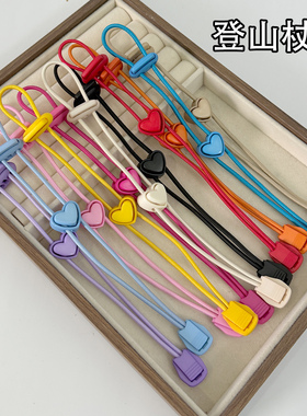 登山包适用于小鹰日光登山杖眼镜反光弹力绳户外鞋帽改造绳配件