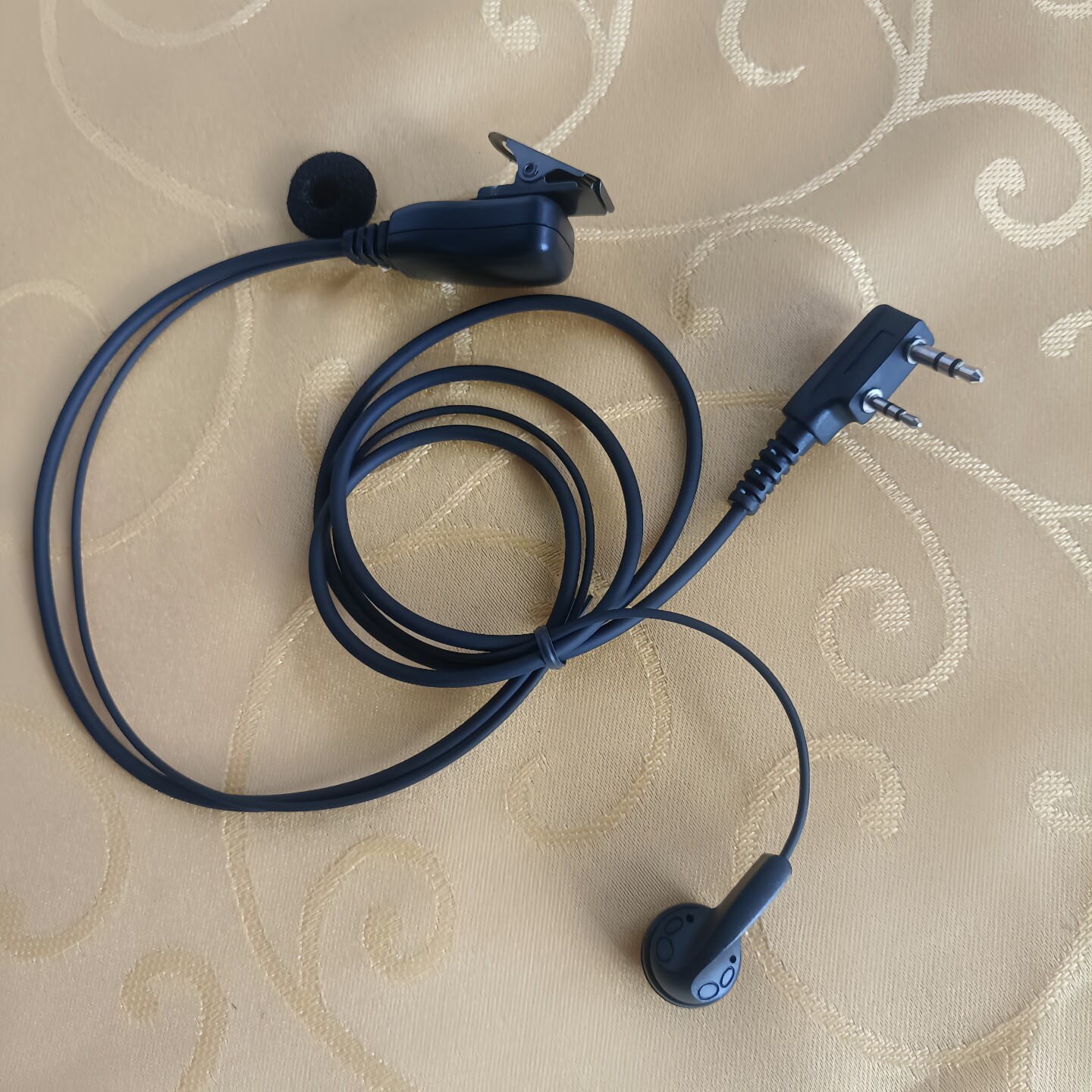 对讲机耳机单头耳塞式