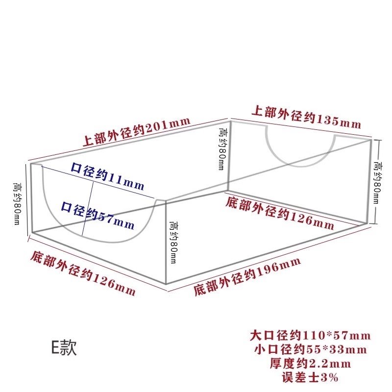 便利店散货盒防潮展示架